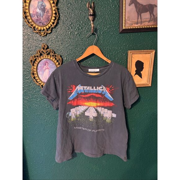 Daydreamer Tops - Daydreamer Free People Metallica Master Of Puppets Tee Sz Medium